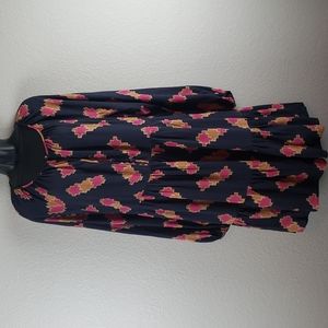 Anthropologie | NWT Women's Sammi Tiered Lined Pull-Over Dress Sz M